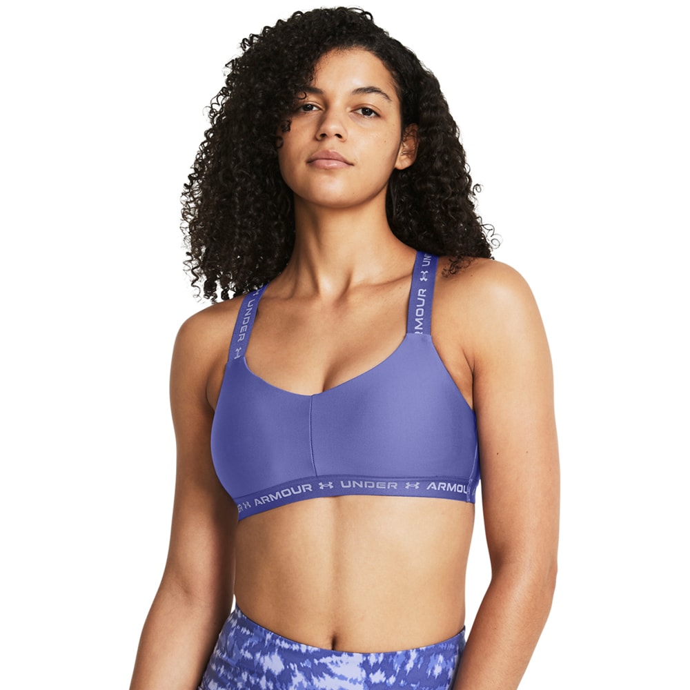 Bustiera femei UNDER ARMOUR Crossback Low, marimea L, violet