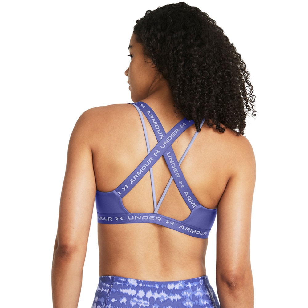 Bustiera femei UNDER ARMOUR Crossback Low, marimea L, violet