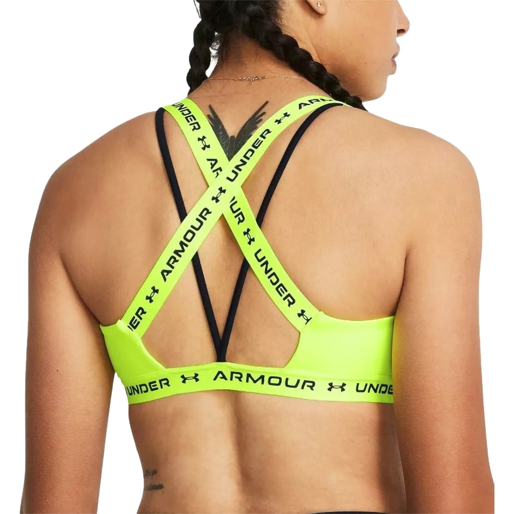Bustiera femei UNDER ARMOUR Crossback Low, marimea M, verde