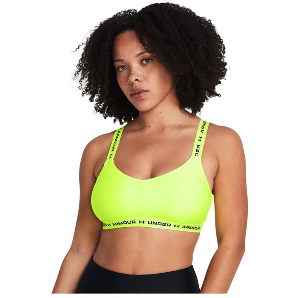 Bustiera femei UNDER ARMOUR Crossback Low, marimea L, verde