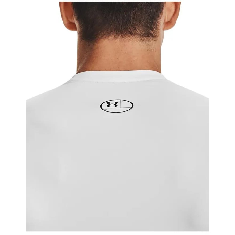 Tricou barbati UNDER ARMOUR HG Armour SS, marimea L, alb