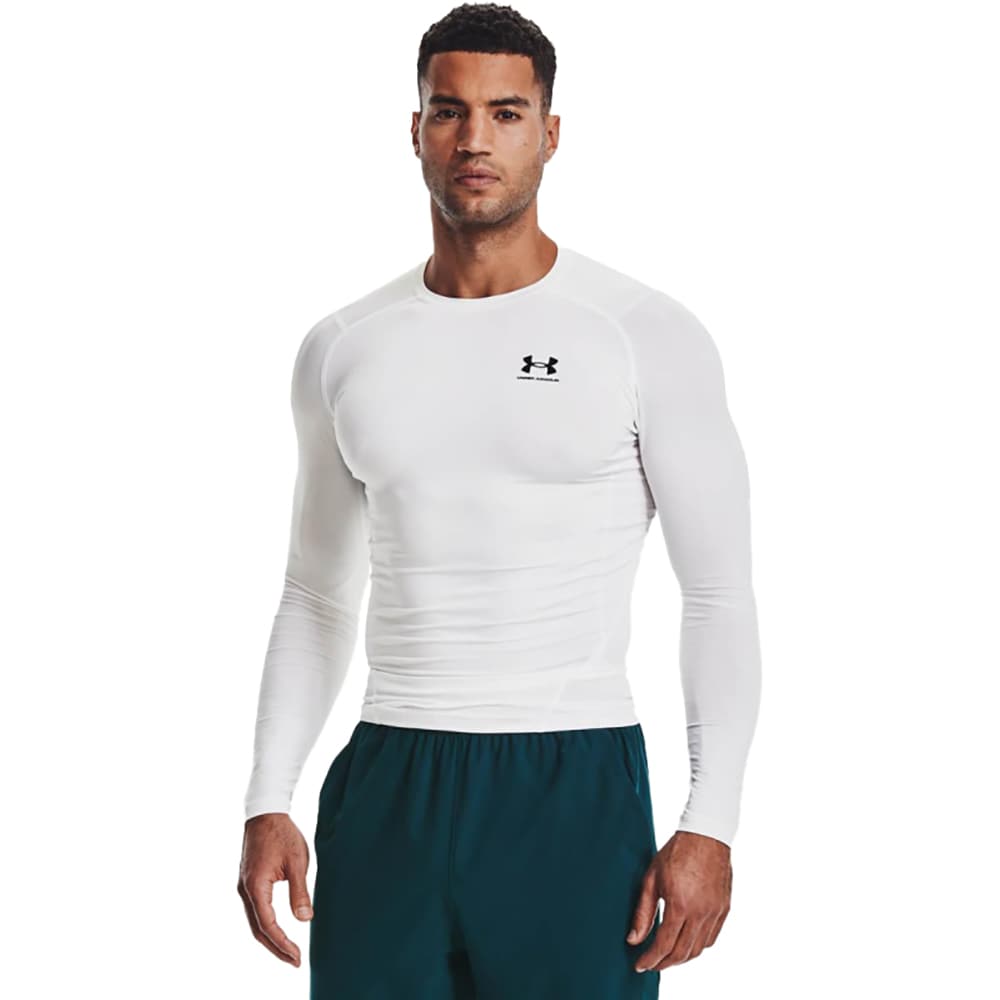 Bluza barbati UNDER ARMOUR UA HG Armour Comp LS, marimea S, alb