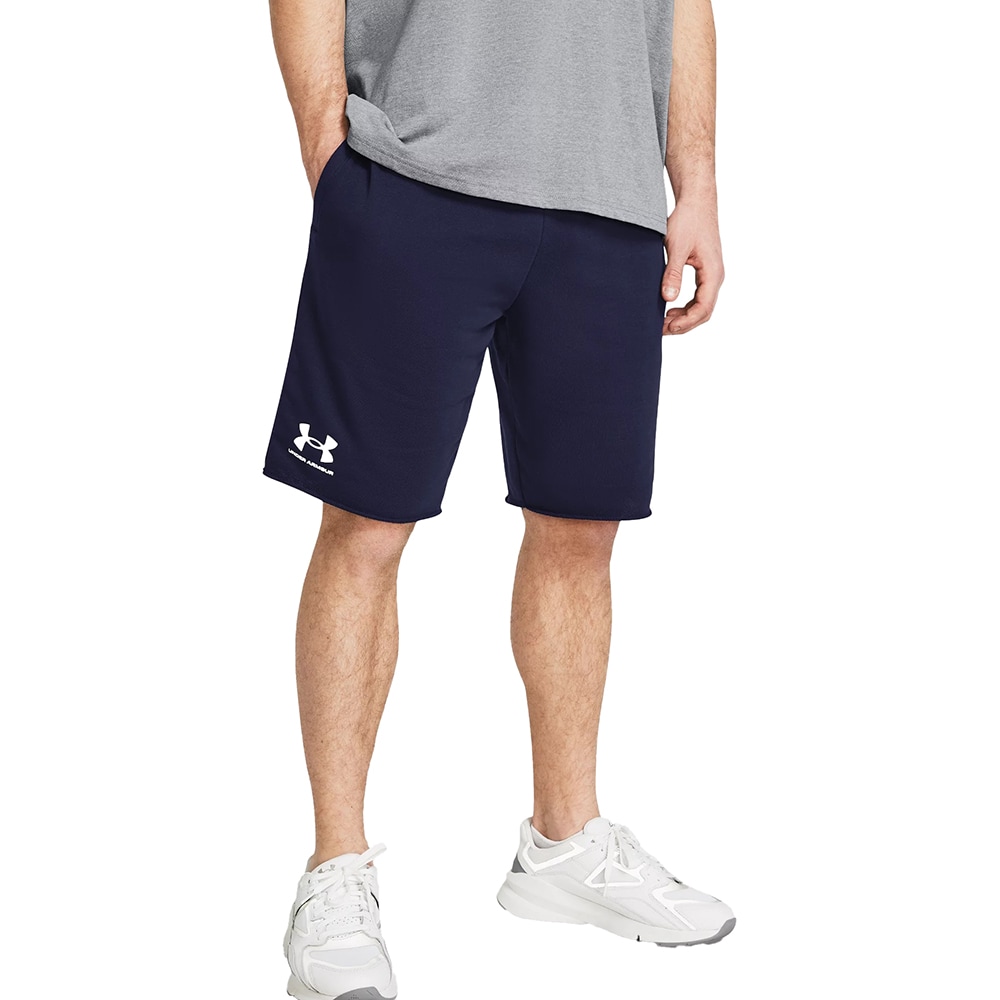Pantaloni scurti barbati UNDER ARMOUR UA Rival Terry Short, marimea XL, albastru