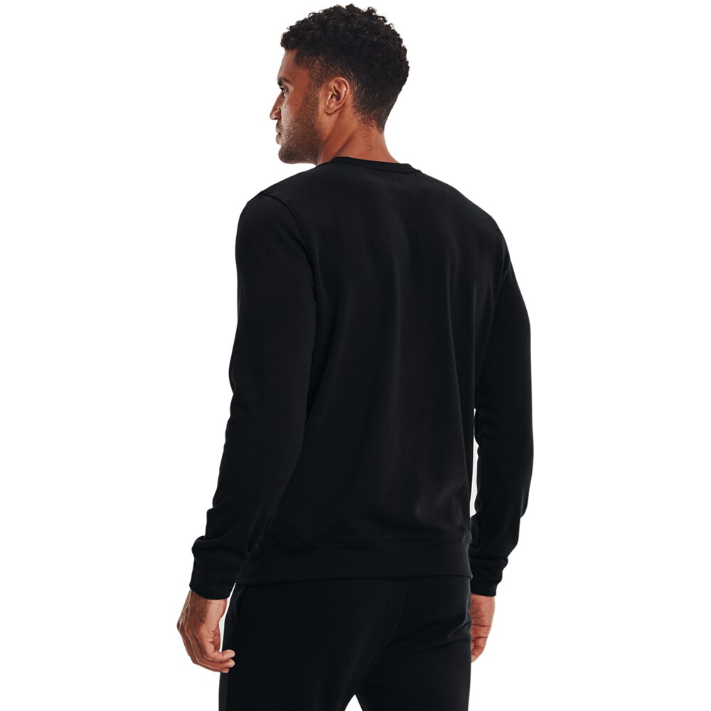 Bluza barbati UNDER ARMOUR UA Rival Terry LC Crew, marimea M, negru