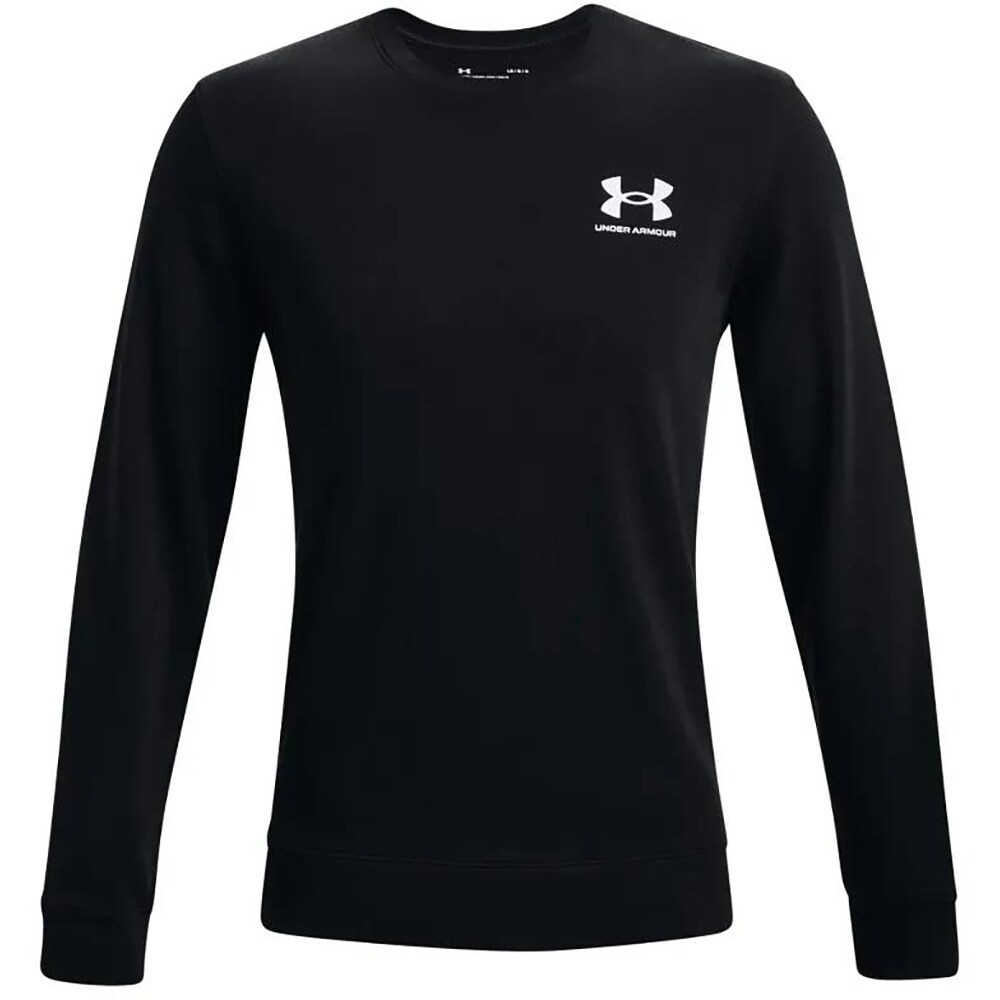 Bluza barbati UNDER ARMOUR UA Rival Terry LC Crew, marimea M, negru