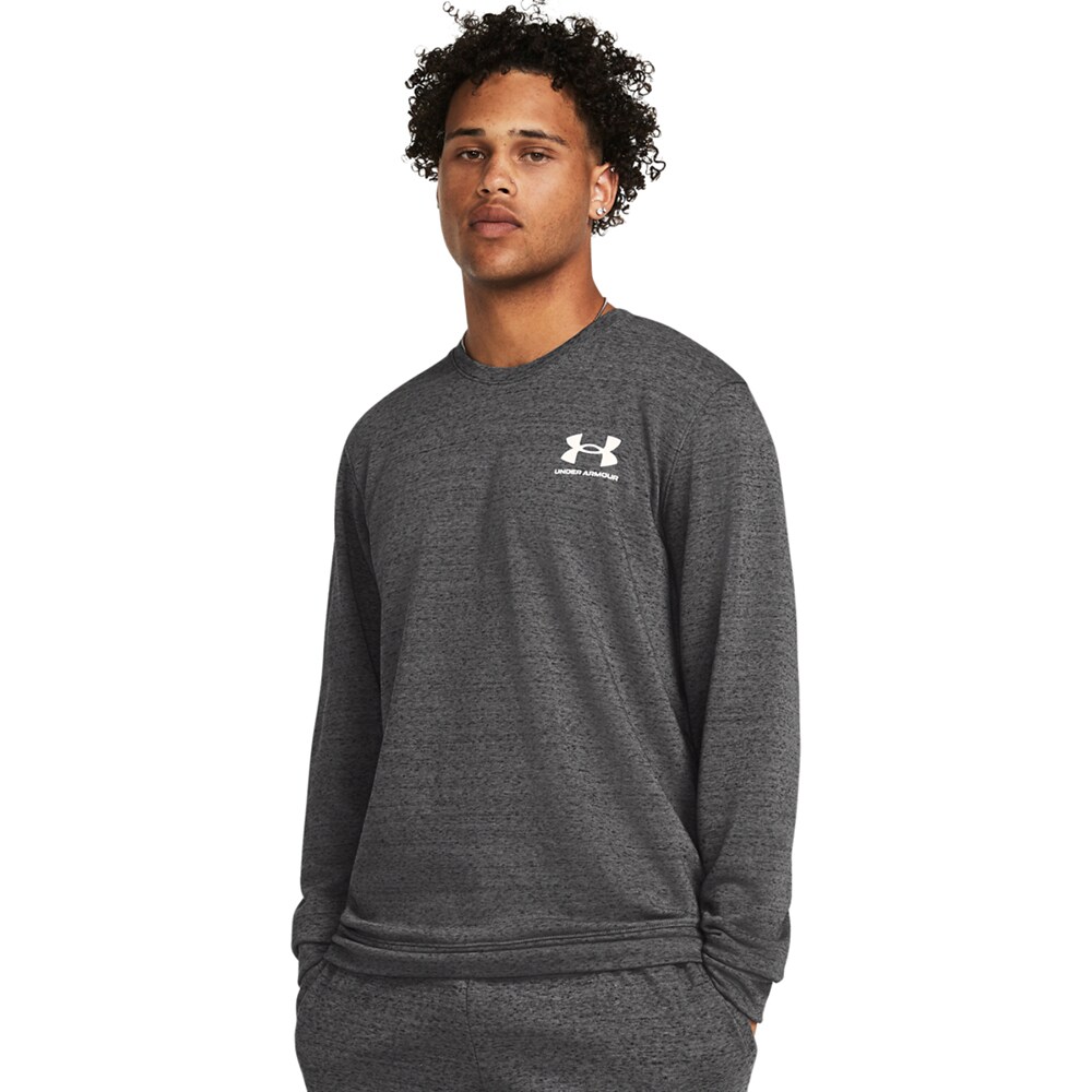Bluza barbati UNDER ARMOUR UA Rival Terry LC Crew, marimea L, gri