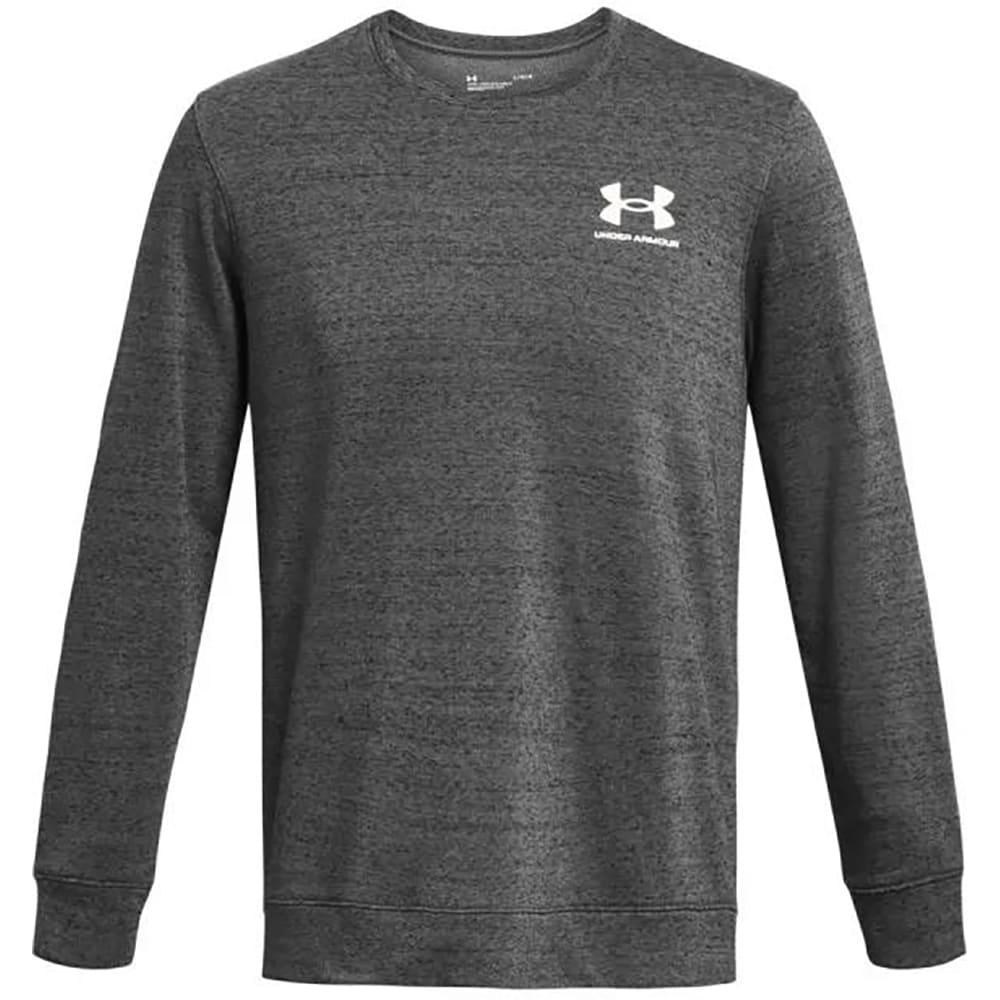 Bluza barbati UNDER ARMOUR UA Rival Terry LC Crew, marimea M, gri