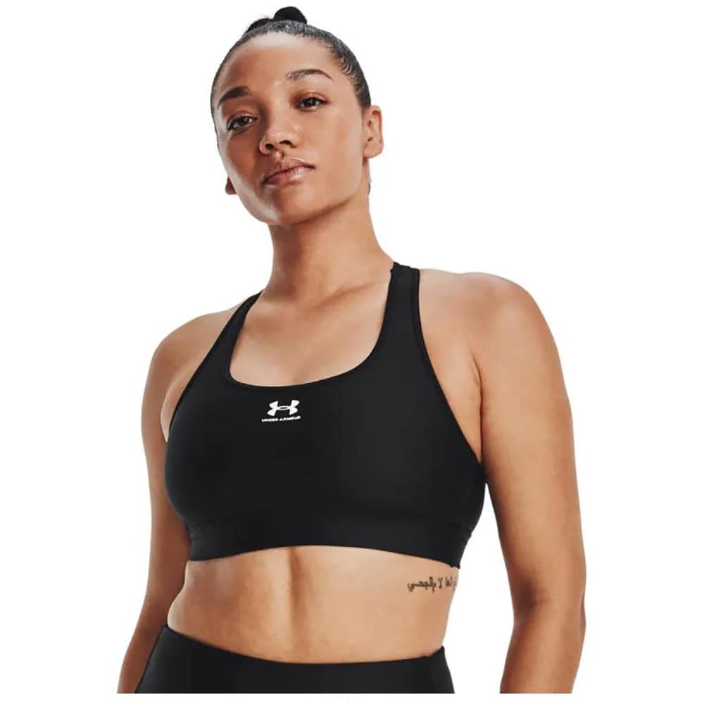 Bustiera femei UNDER ARMOUR UA HG Armour Mid Padless, marimea L, negru