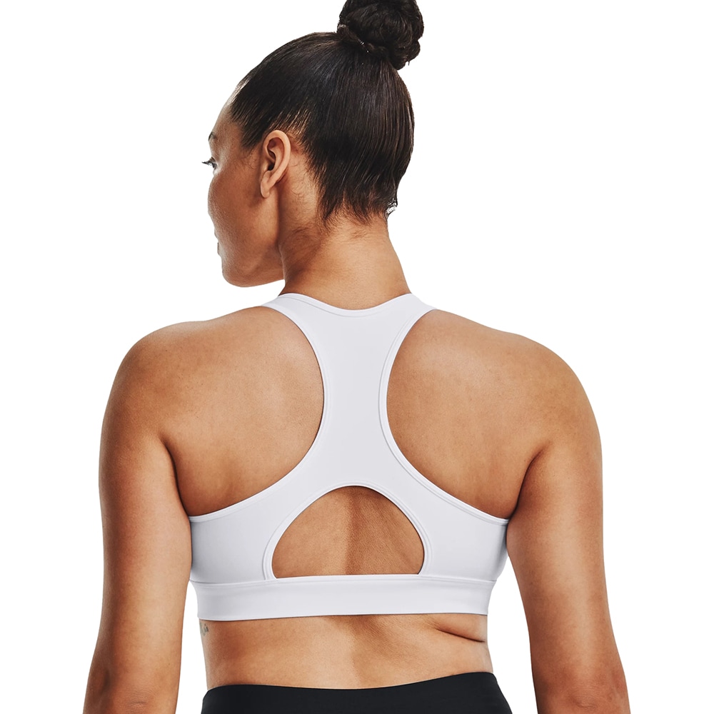 Bustiera femei UNDER ARMOUR UA HG Armour Mid Padless, marimea S, alb