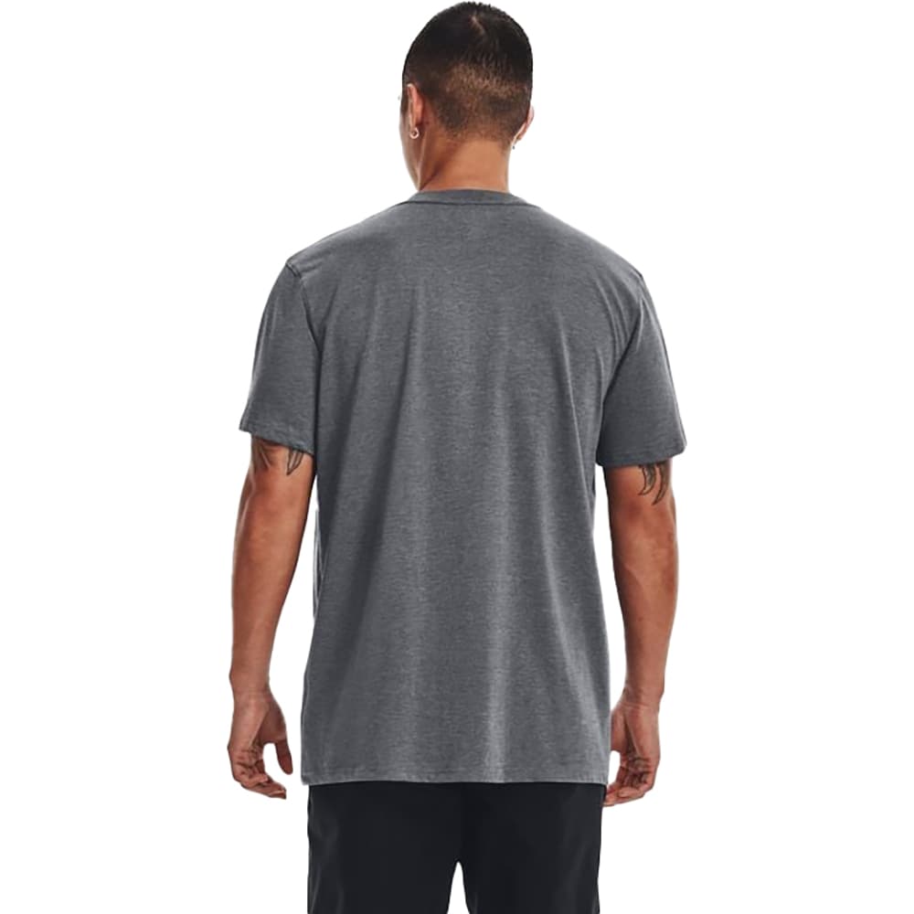 Tricou barbati UNDER ARMOUR UA M Logo Emb Heavyweight SS, marimea S, gri