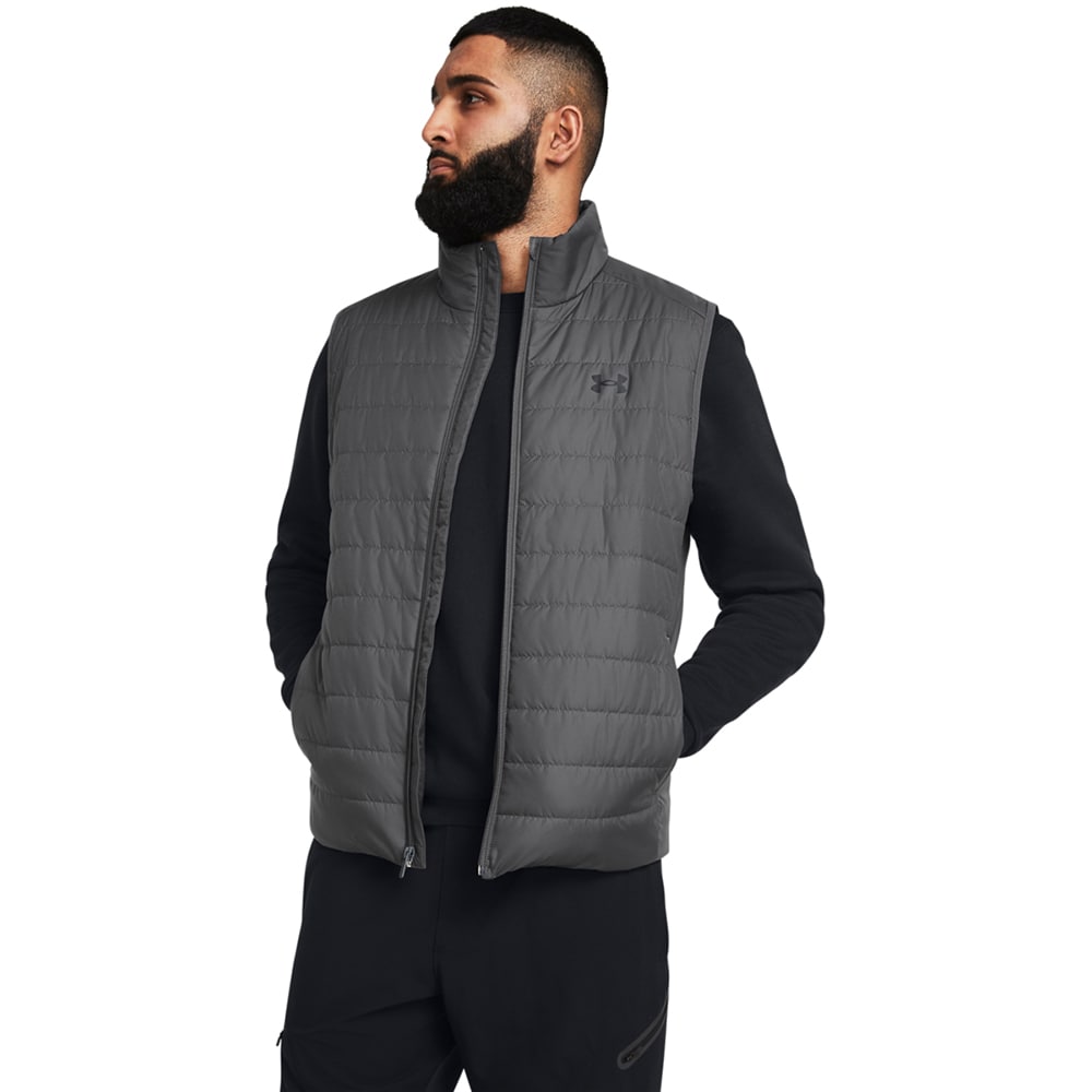 Vesta barbati UNDER ARMOUR UA Strm Ins Vest, marimea L, gri