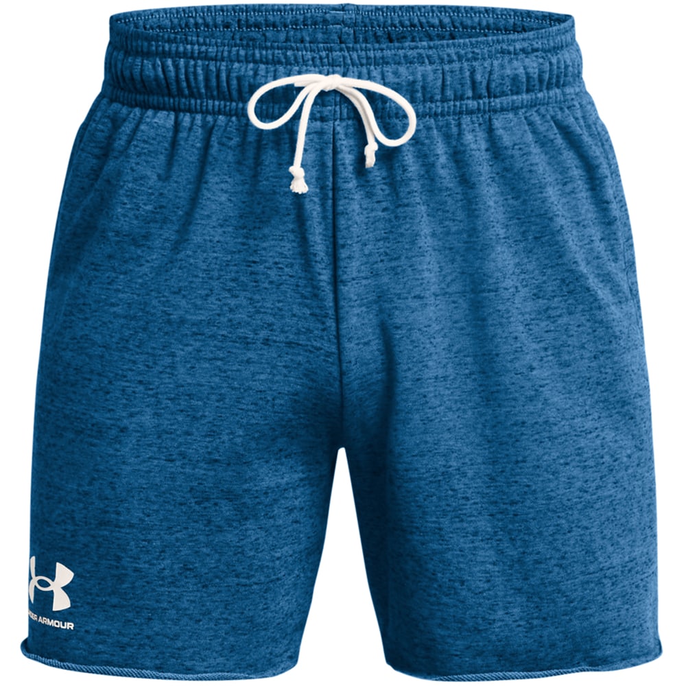 Pantaloni scurti barbati UNDER ARMOUR UA Rival Terry 6In Short, marimea S, albastru