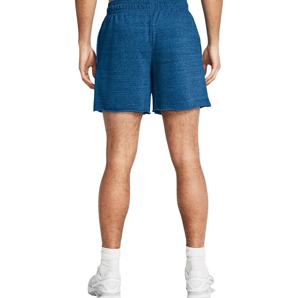 Pantaloni scurti barbati UNDER ARMOUR UA Rival Terry 6In Short, marimea S, albastru