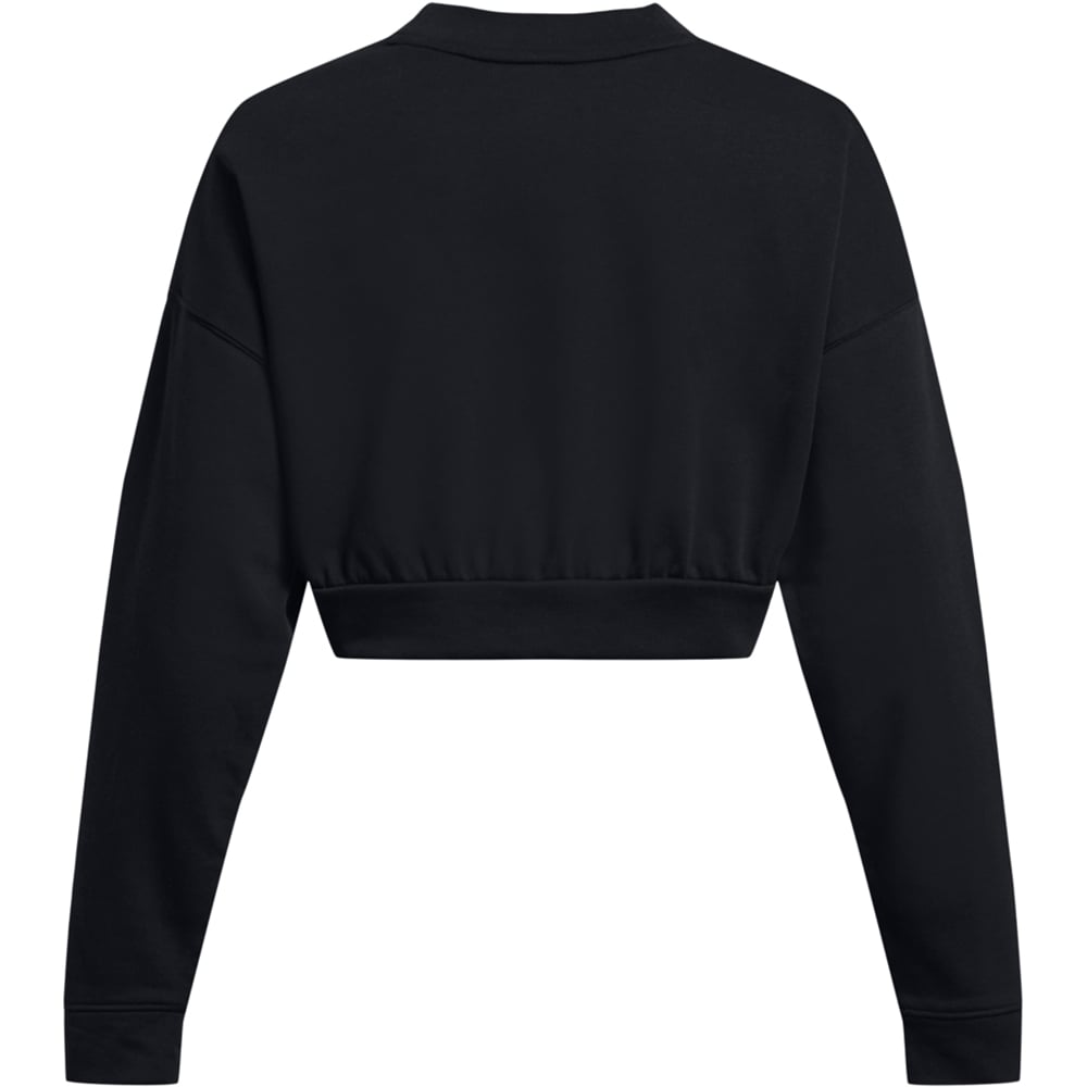 Bluza femei UNDER ARMOUR UA Rival Terry OS Crop Crw, marimea M, negru