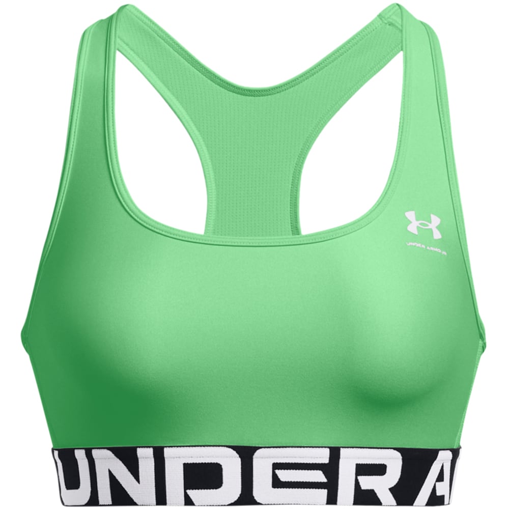 Bustiera femei UNDER ARMOUR UA HG Authentics Mid Branded, marimea S, verde