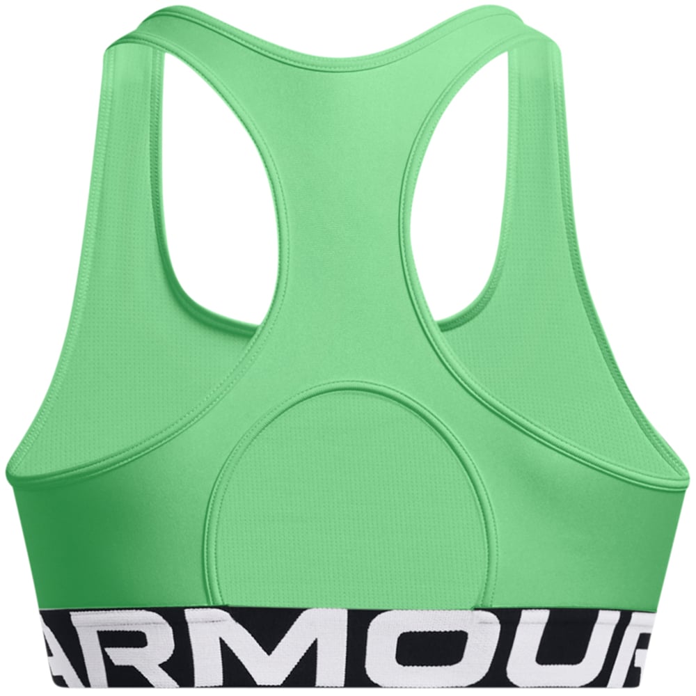 Bustiera femei UNDER ARMOUR UA HG Authentics Mid Branded, marimea S, verde
