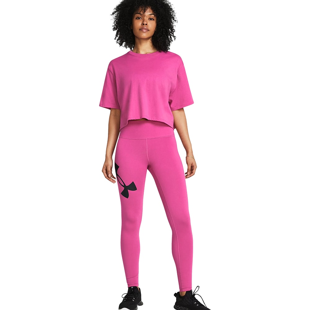 Colanti femei UNDER ARMOUR Campus Legging, marimea L, roz