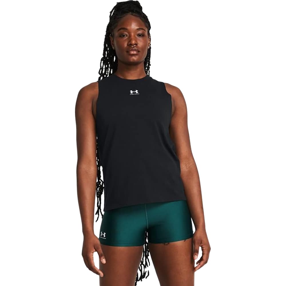 Maiou femei UNDER ARMOUR Off Campus Muscle Tank, marimea S, negru