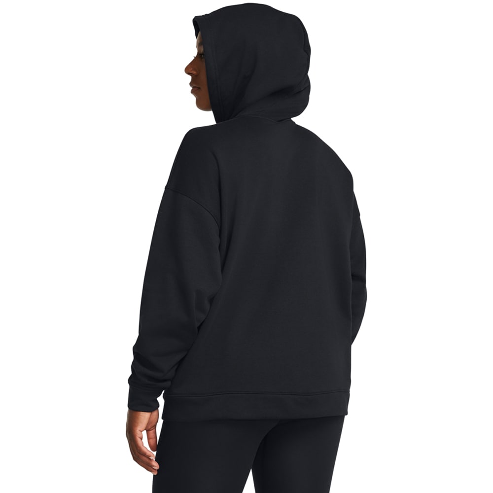 Hanorac femei UNDER ARMOUR UA Rival Terry OS FZ Hooded, marimea L, negru
