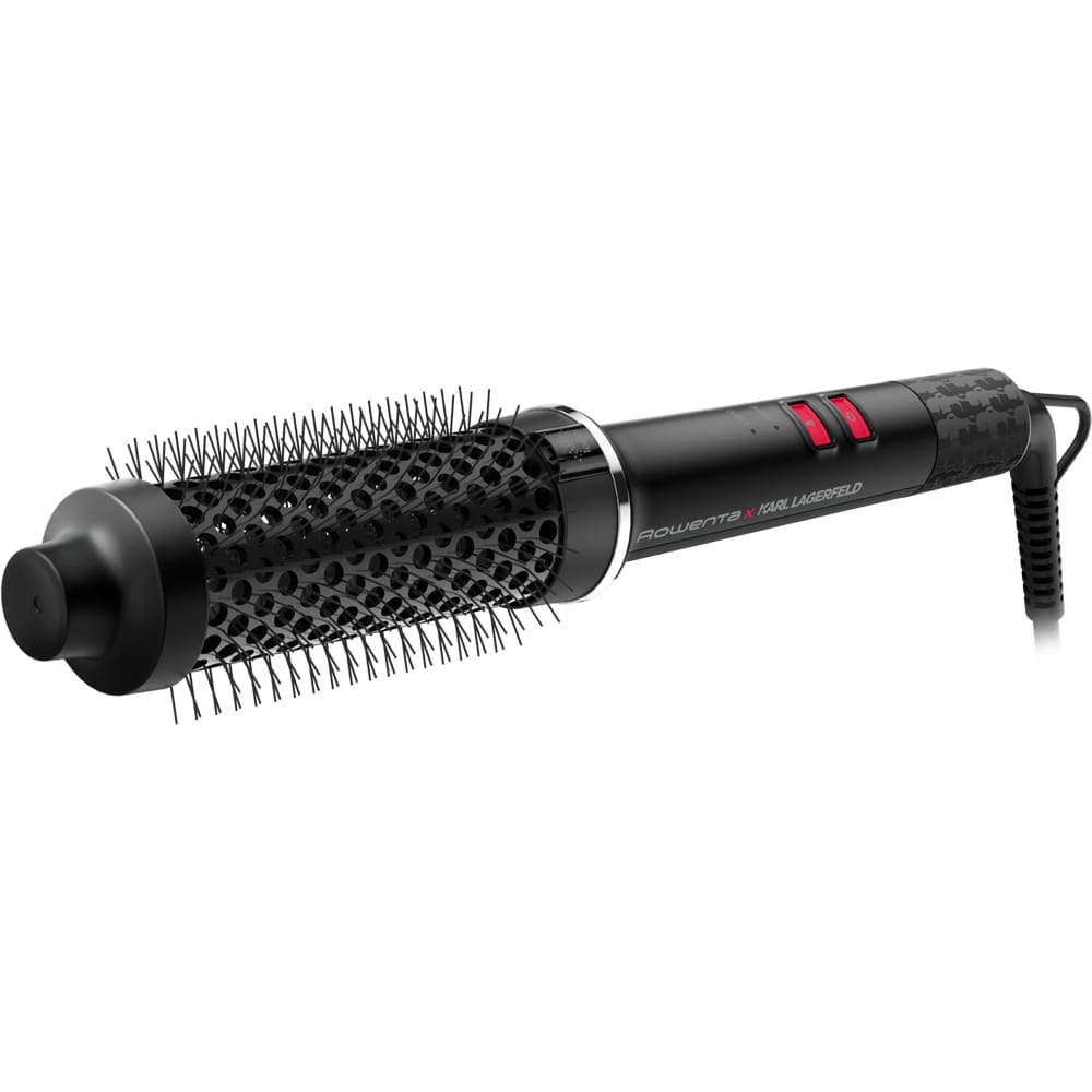 Perie cu aer cald ROWENTA Karl Lagerfeld Powerbrush UB572LE0, 55W, negru