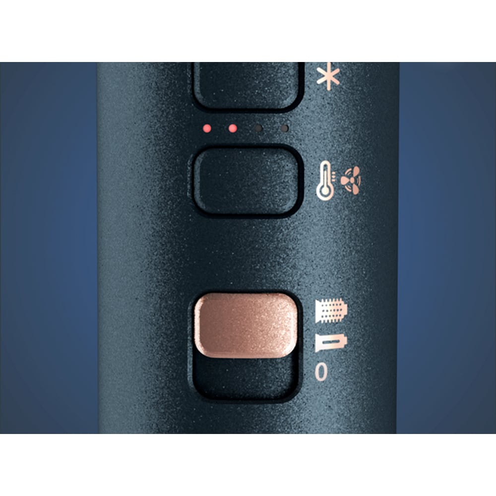 Perie rotativa ROWENTA Air Rotate UB9920E0, 1300W, 4 viteze, 4 trepte temperatura, Invelis Ceramic, verde