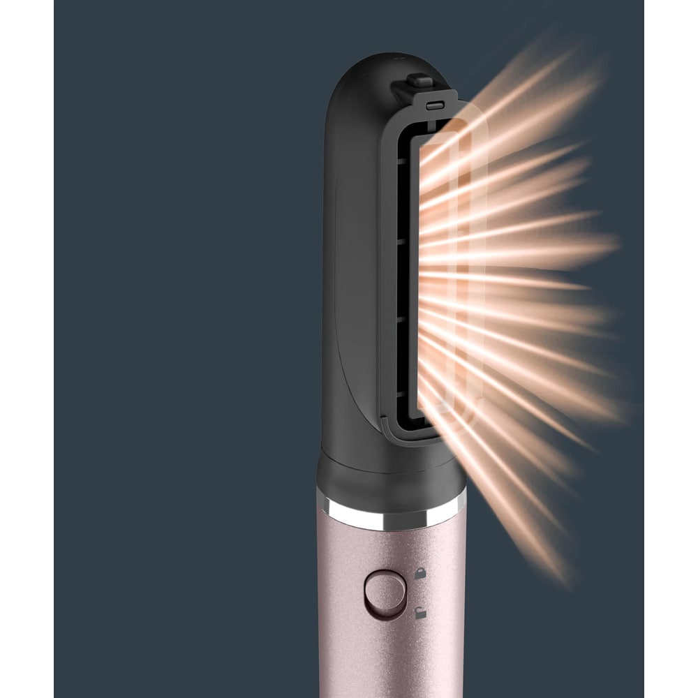 Perie cu aer cald ROWENTA Air Nano UB9B20E0, 950W, roz