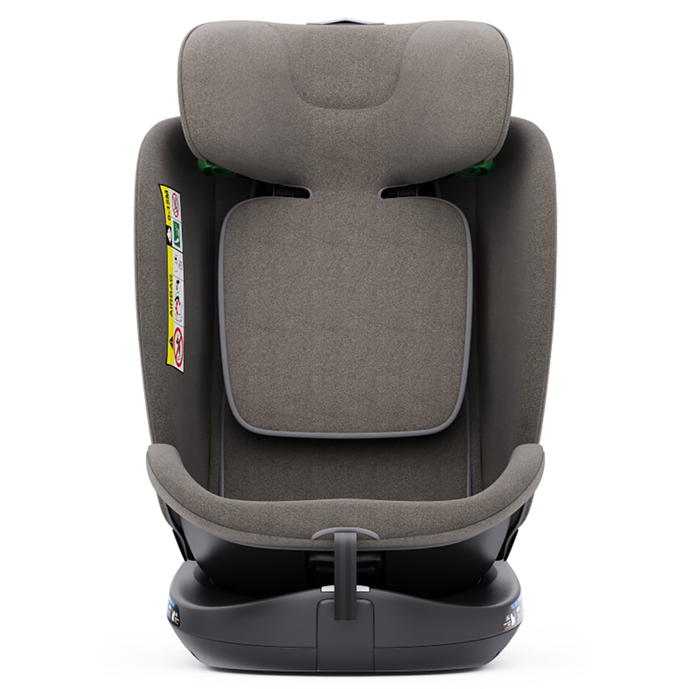 Scaun auto BUF BOOF B-Joy Deluxe rotativ 360 grade BJOYLIGHTBROWN, Isofix, 0-36 kg, i-Size, maro-negru