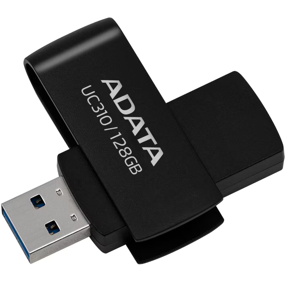 Memorie USB ADATA UC310, 128GB, USB 3.2 Gen 1, negru