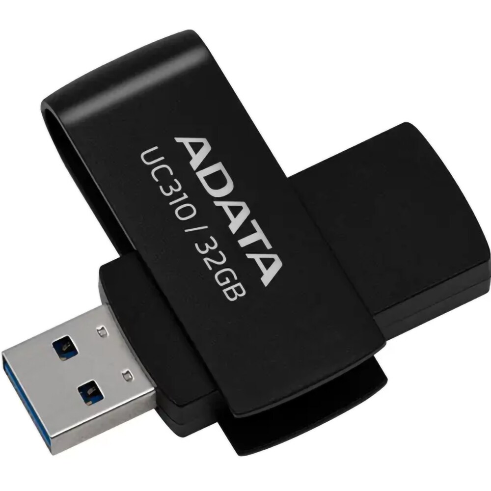 Memorie USB ADATA UC310, 32GB, USB 3.2 Gen 1, negru