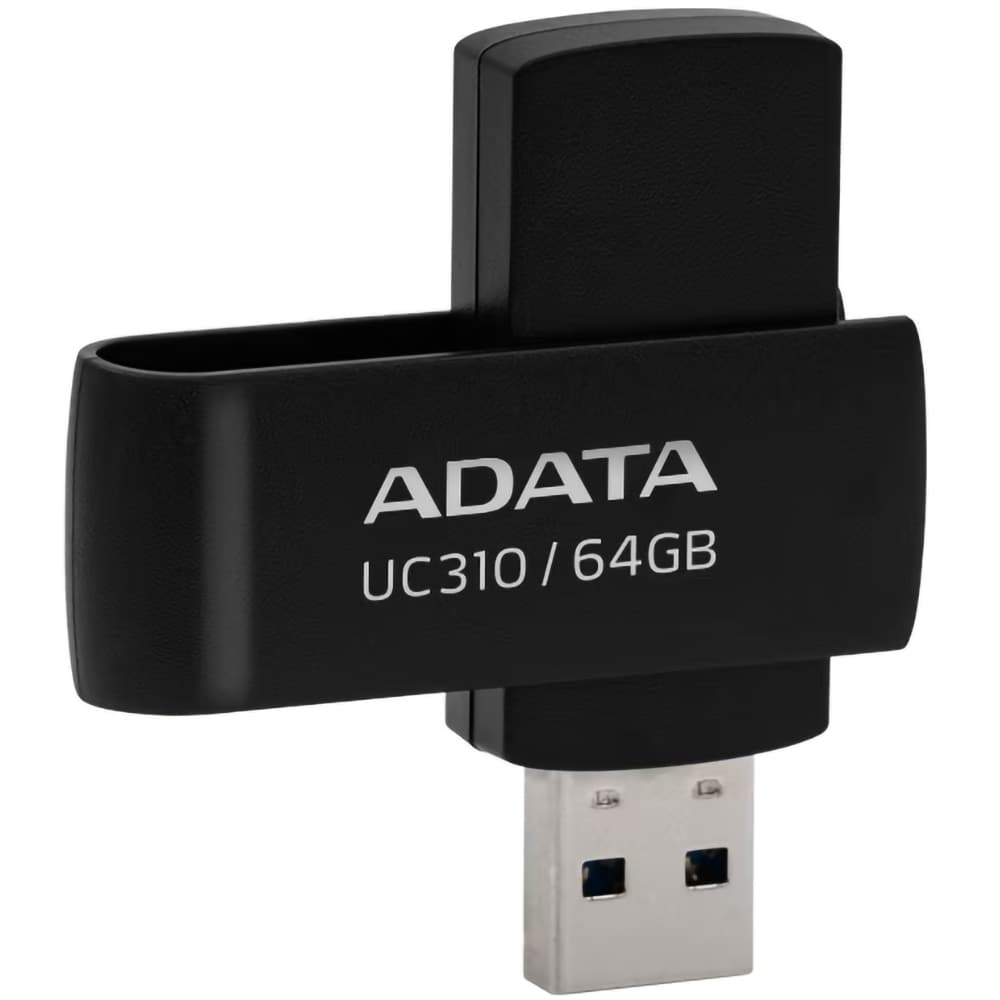 Memorie USB ADATA UC310, 64GB, USB 3.2 Gen 1, negru