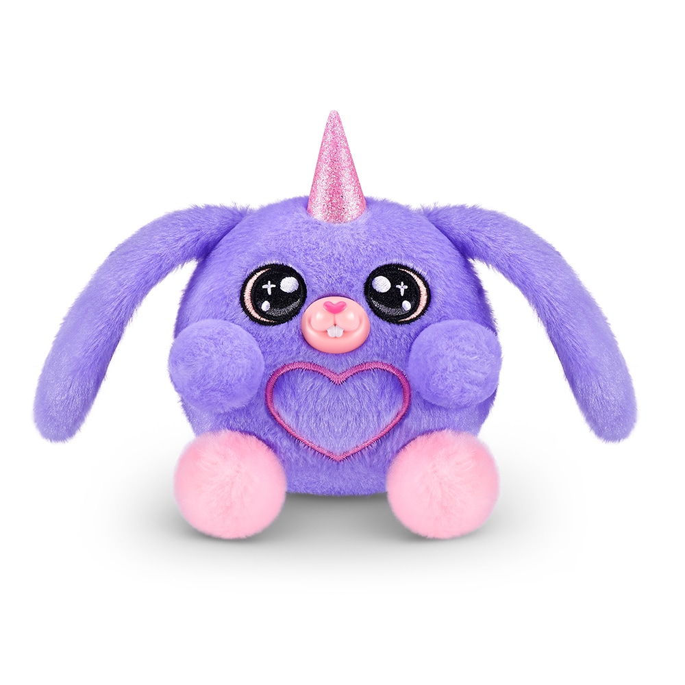 Jucarie de plus RAINBOCORNS Unicornul curcubeu Iepuras S2 ZR9280O, 3 ani+, multicolor
