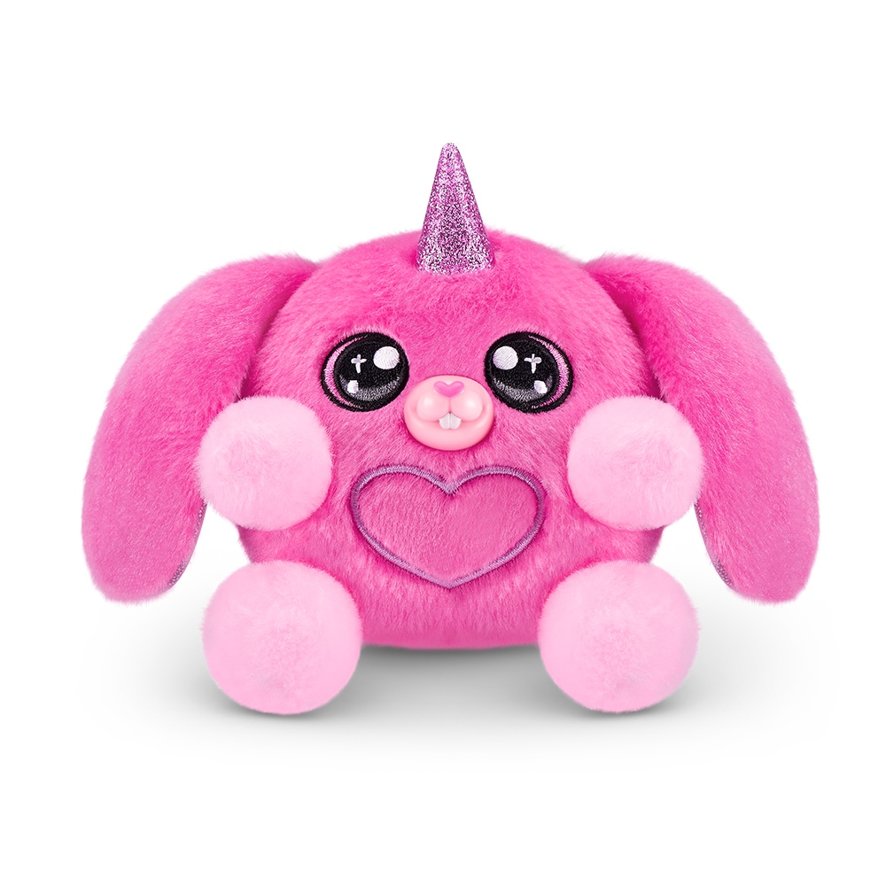Jucarie de plus RAINBOCORNS Unicornul curcubeu Iepuras S2 ZR9280O, 3 ani+, multicolor