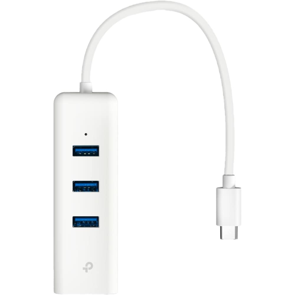 Adaptor USB-C - Ethernet TP-LINK UE330C, Gigabit, alb
