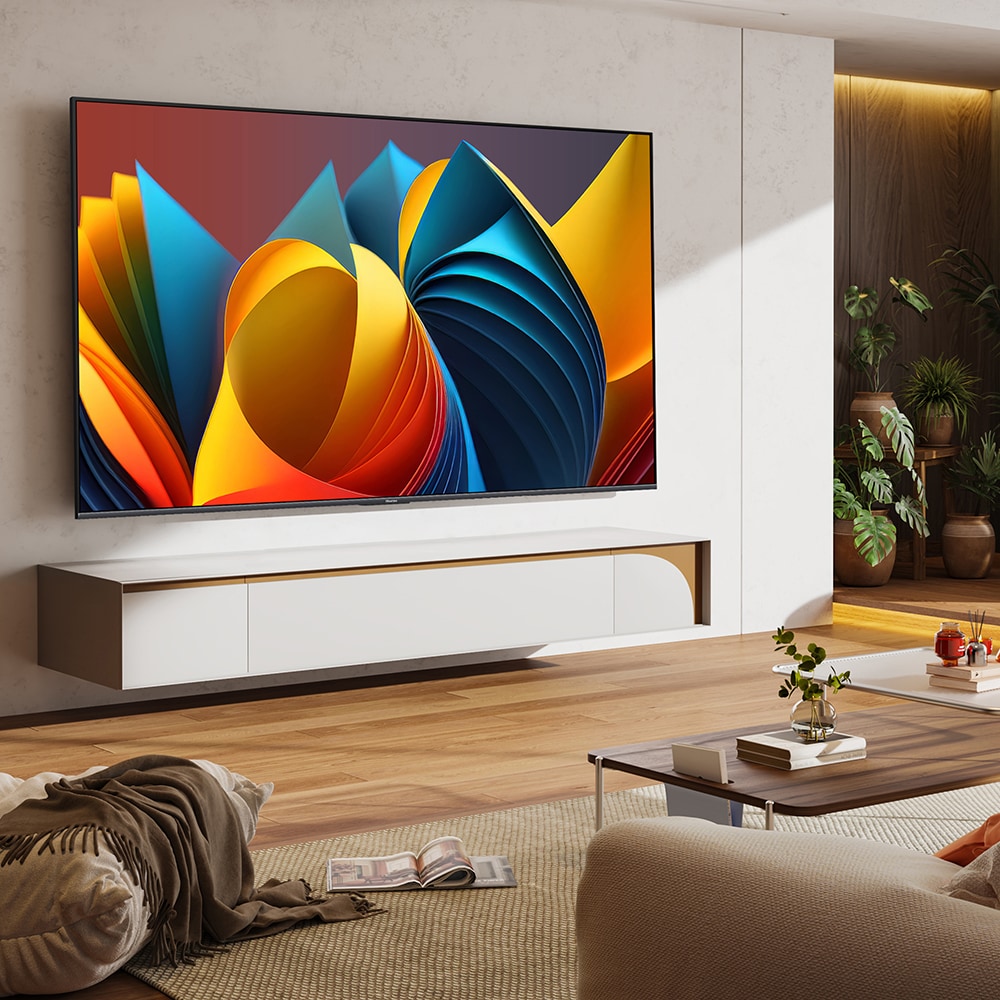 Televizor QLED Smart HISENSE 100E7NQ, Ultra HD 4K, HDR, 254cm