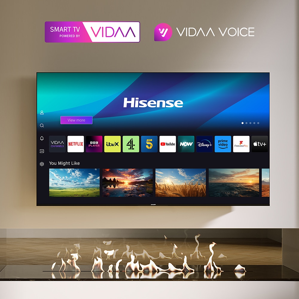 Televizor QLED Smart HISENSE 100E7NQ, Ultra HD 4K, HDR, 254cm