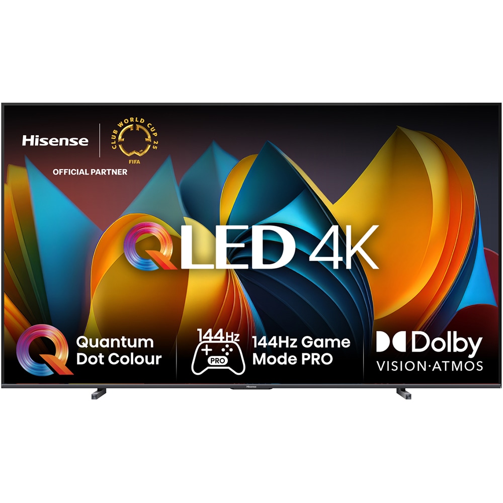 Televizor QLED Smart HISENSE 100E7NQ, Ultra HD 4K, HDR, 254cm