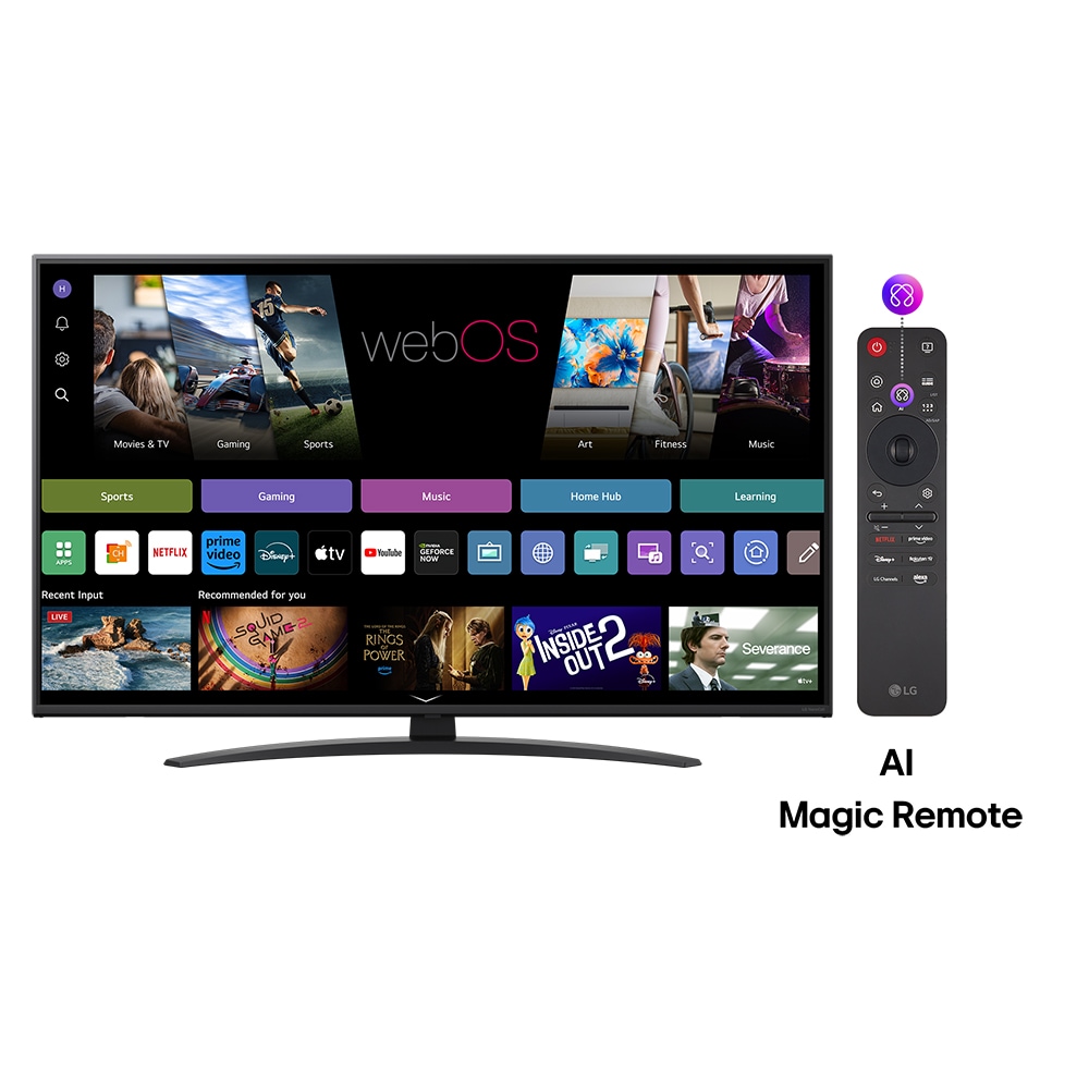 Televizor NanoCell Smart LG 50NANO81A3A, Ultra HD 4K, HDR, 126cm