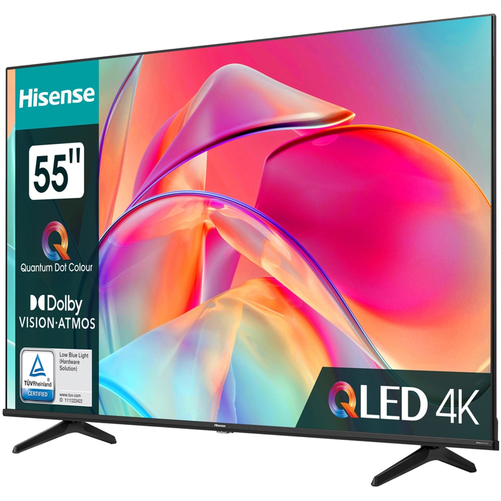 Televizor QLED Smart HISENSE 55E7KQ, Ultra HD 4K, HDR, 139cm