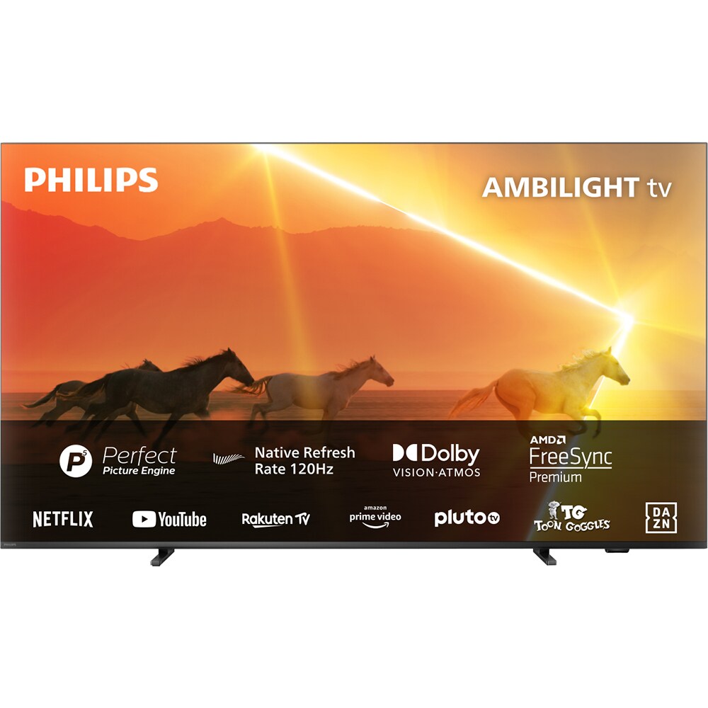 Televizor MiniLED Smart PHILIPS 55PML9008, Ultra HD 4K, HDR10+, 139cm