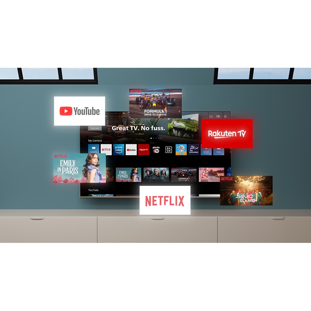 Televizor LED Smart PHILIPS 55PUS7008, Ultra HD 4K, HDR10, 139cm