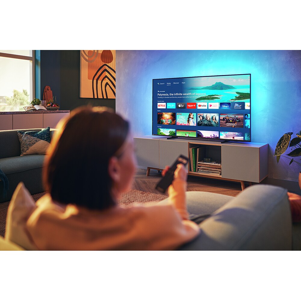 Televizor LED Smart PHILIPS 55PUS8007, Ultra HD 4K, HDR10+, 139cm