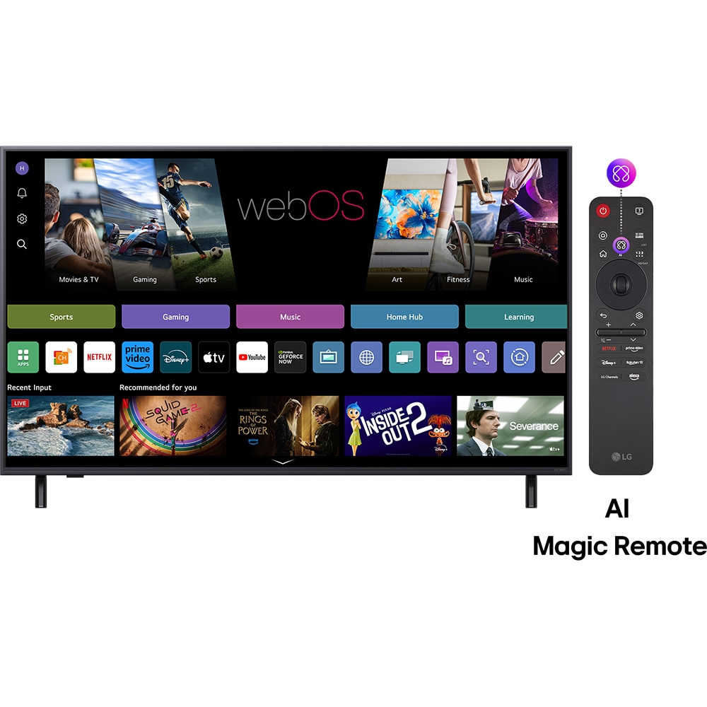 Televizor QNED Smart LG 55QNED82A3B, Ultra HD 4K, HDR, 139cm