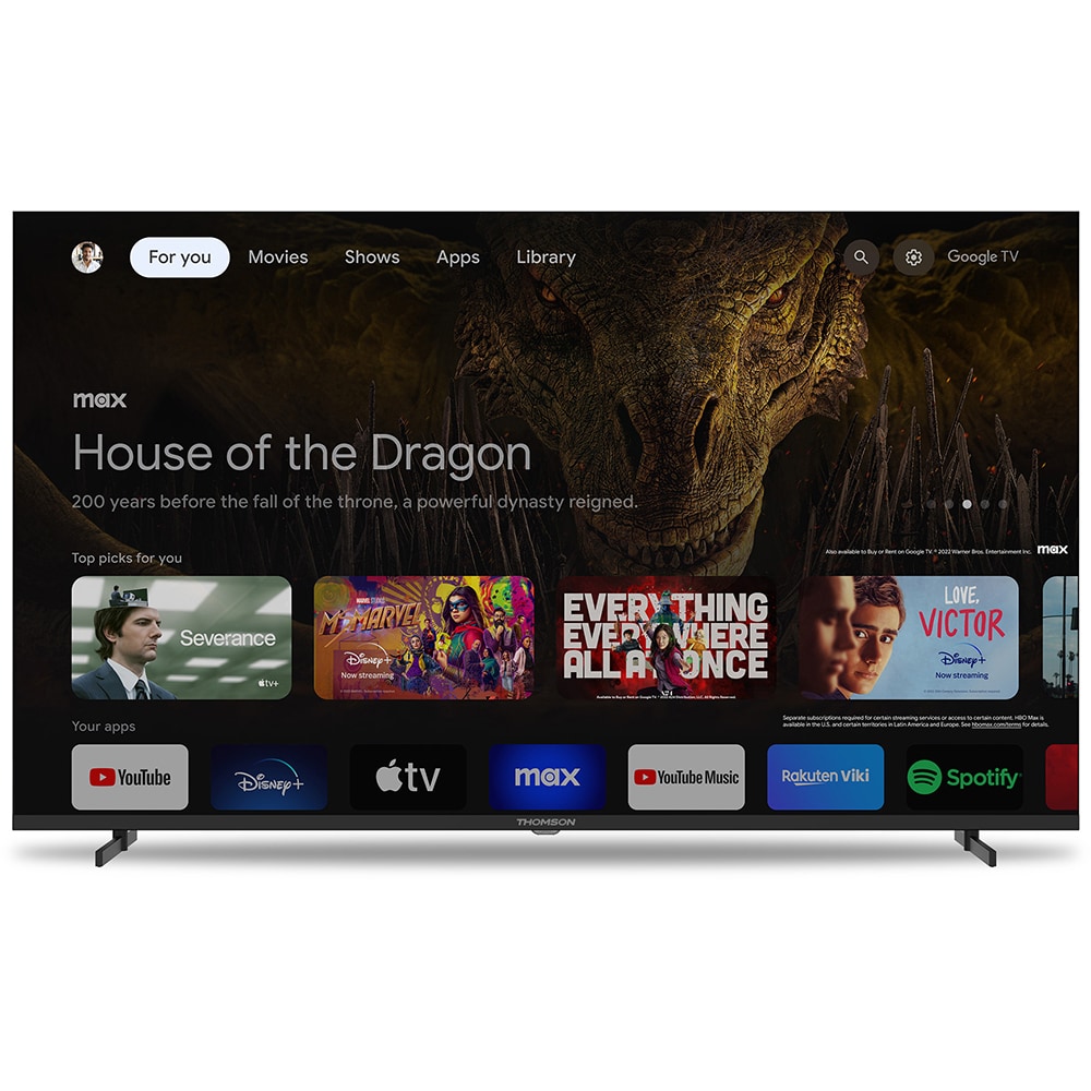 Televizor LED Smart THOMSON 55UG4S14, Ultra HD 4K, 139cm