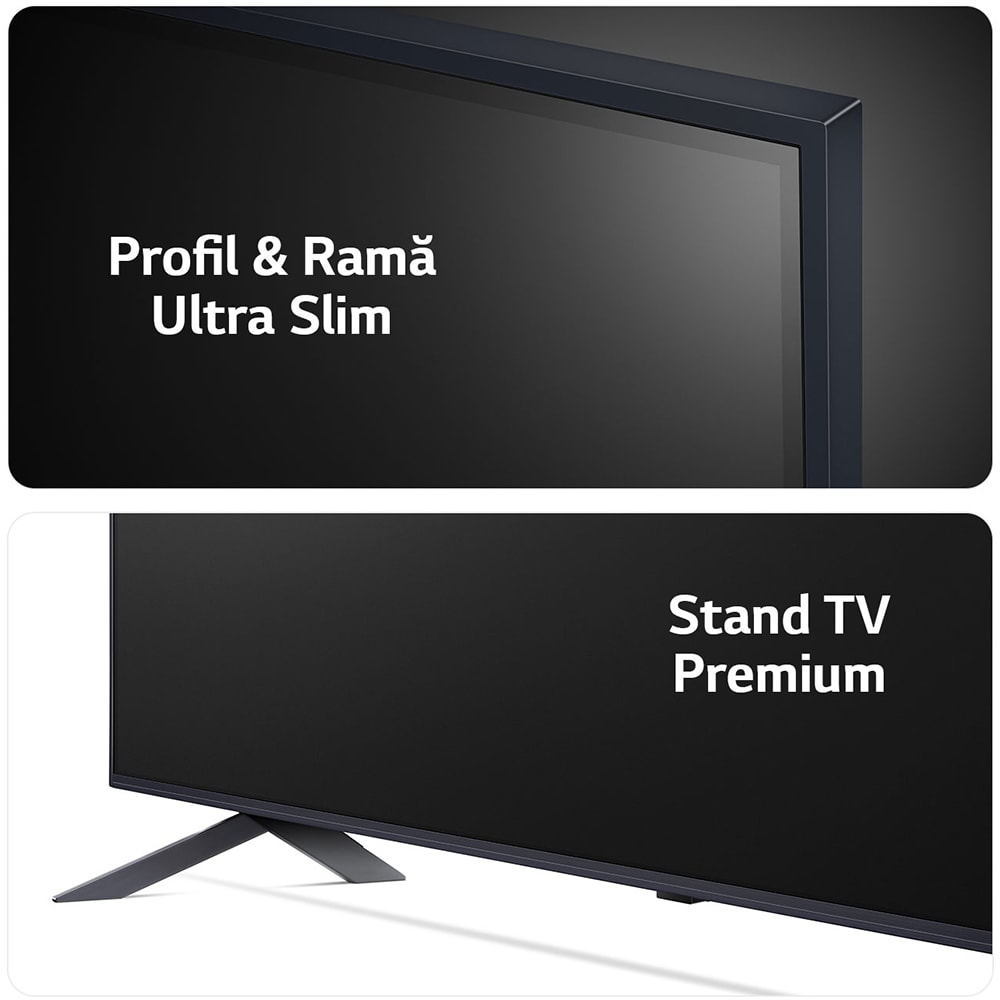 Televizor QNED Smart LG 75QNED80T3A, Ultra HD 4K, HDR, 189cm