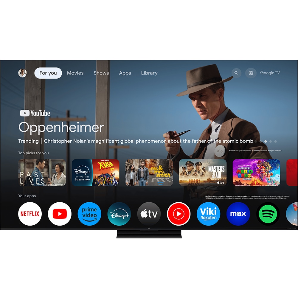 Televizor MiniLed Smart TCL 85C79K, Ultra HD 4K, HDR, 215cm
