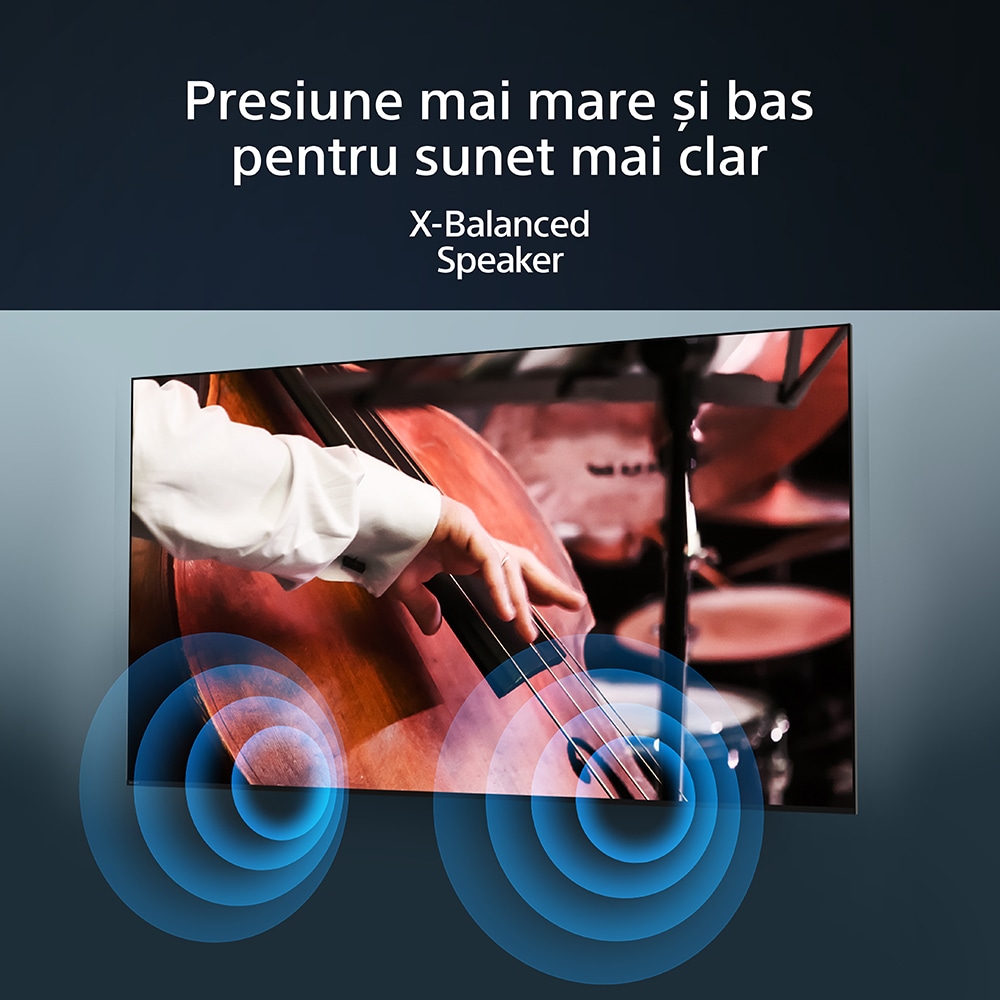 Televizor LED Smart SONY Bravia 50X80L, Ultra HD 4K, HDR, 126cm