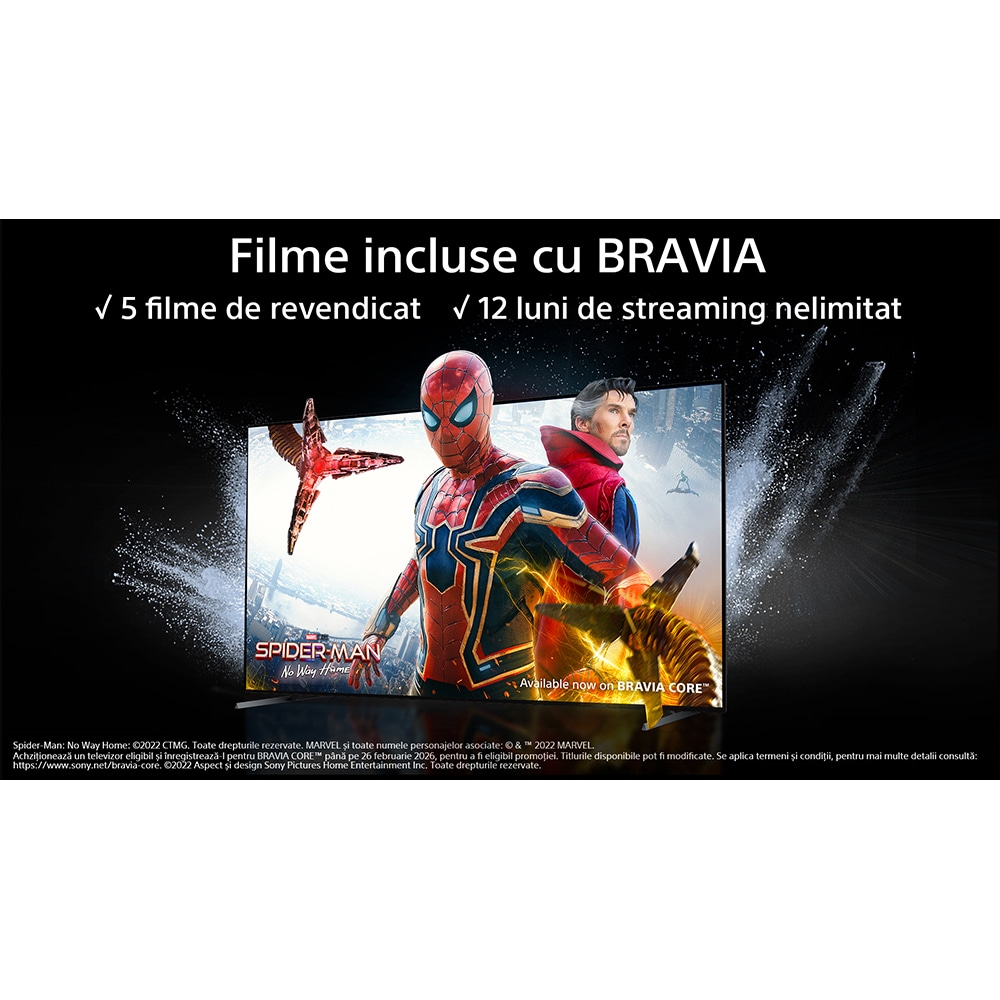 Televizor LED Smart SONY Bravia 75X80L, Ultra HD 4K, HDR, 189cm