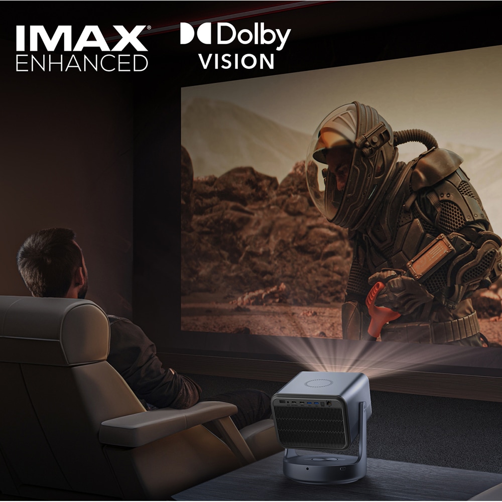 Mini Proiector Smart HISENSE C2 Ultra, Ultra HD 4K, HDR10+, 165-762cm