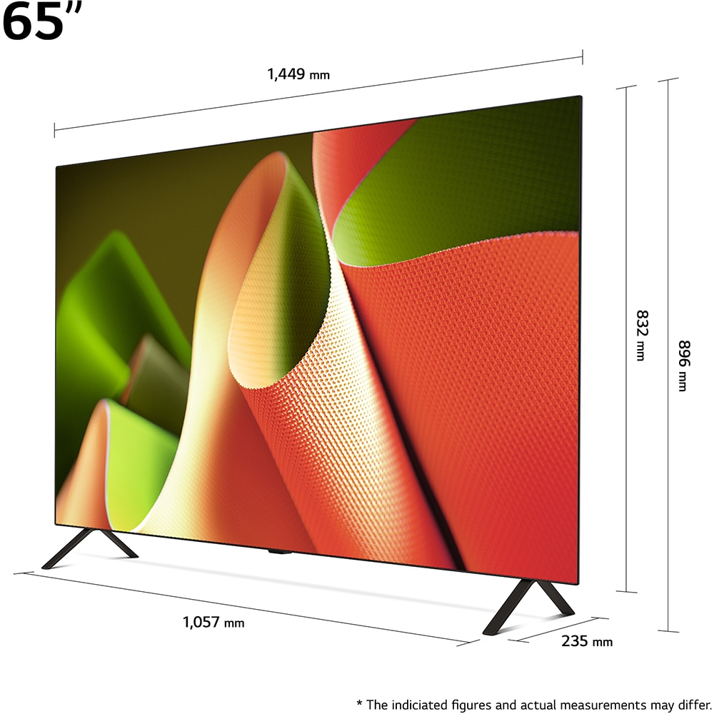 Televizor OLED Smart LG 65B43LA, Ultra HD 4K, HDR, 164cm