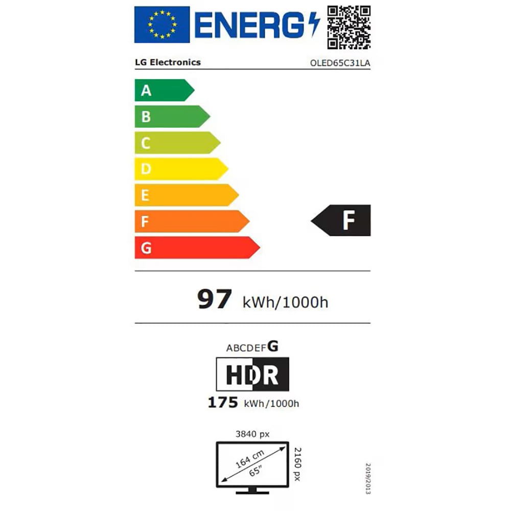 Televizor OLED Evo Smart LG 65C31LA, Ultra HD 4K, HDR, 164cm